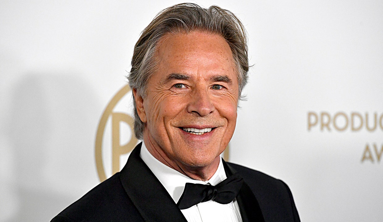 'Miami Vice' star Don Johnson shares pinup picture of wife Kelley Phleger during Greece getaway: 'Excuse me'