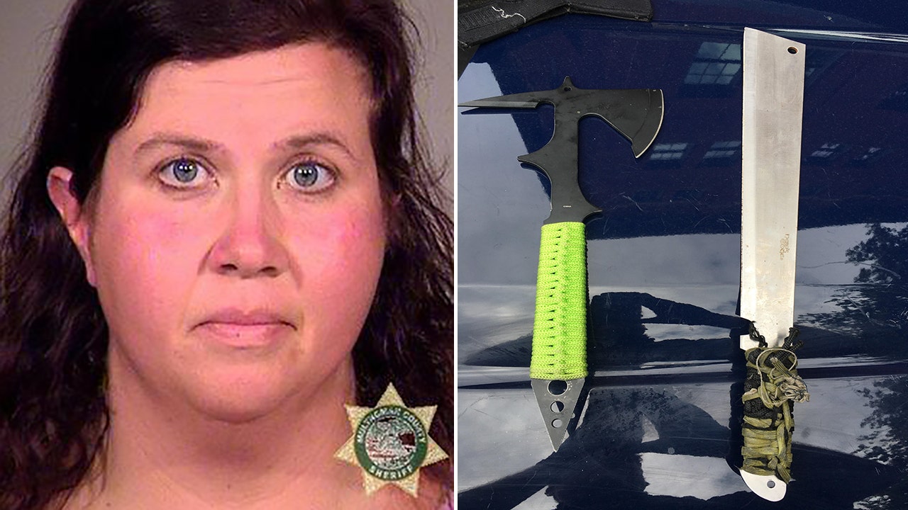 Oregon woman wielding machete and ax attempted to kidnap boy, police say