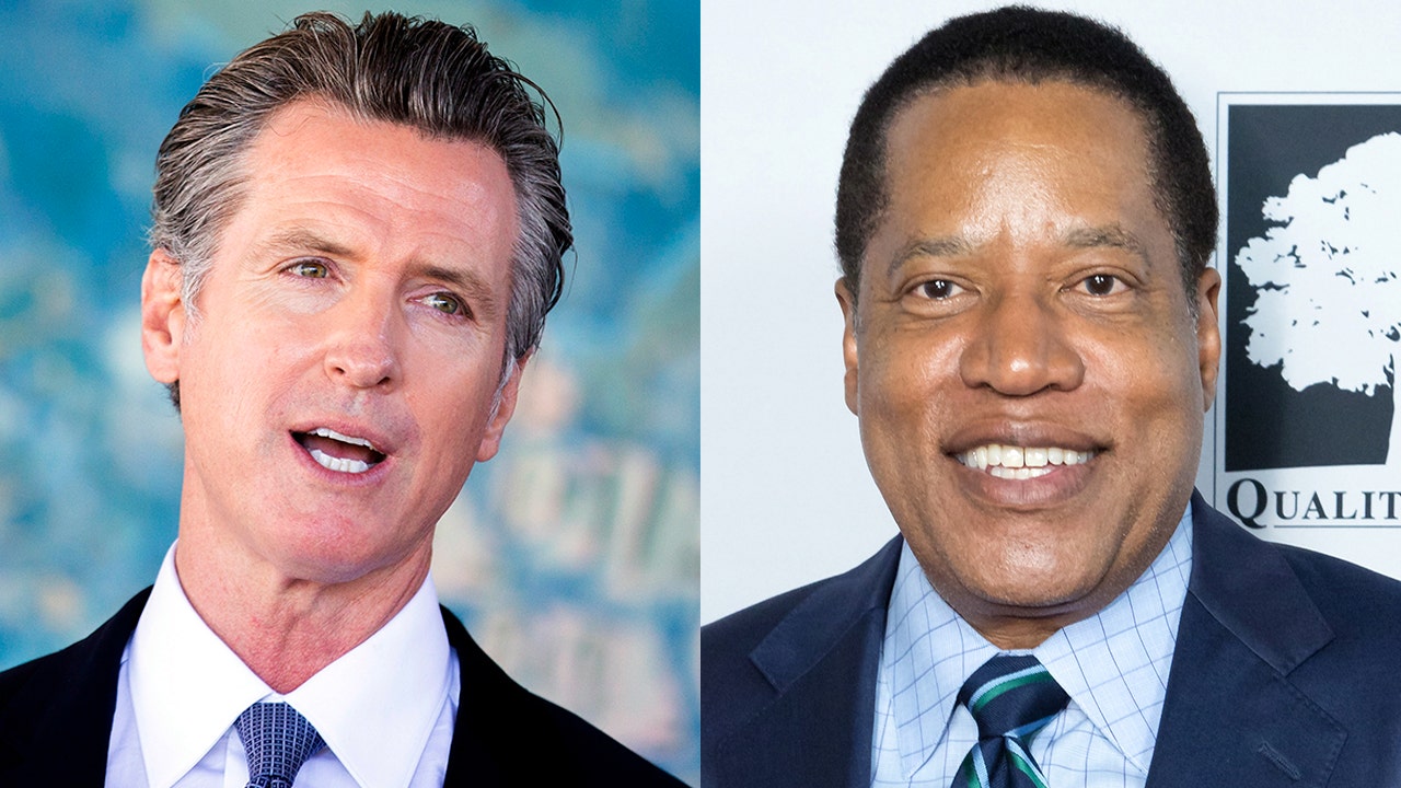 Newsom rally speaker calls Larry Elder 'a Black face on White supremacy'