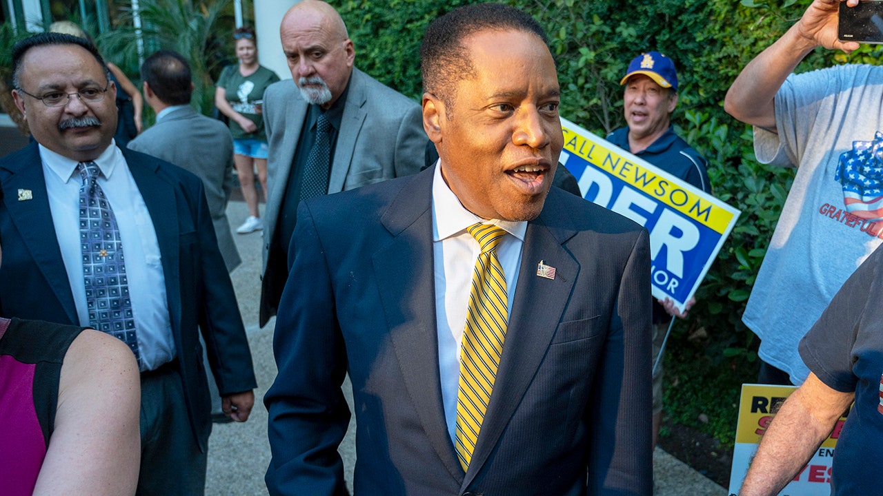 Larry Elder says 'racial epithets' were yelled during egg attack, calls out liberal silence