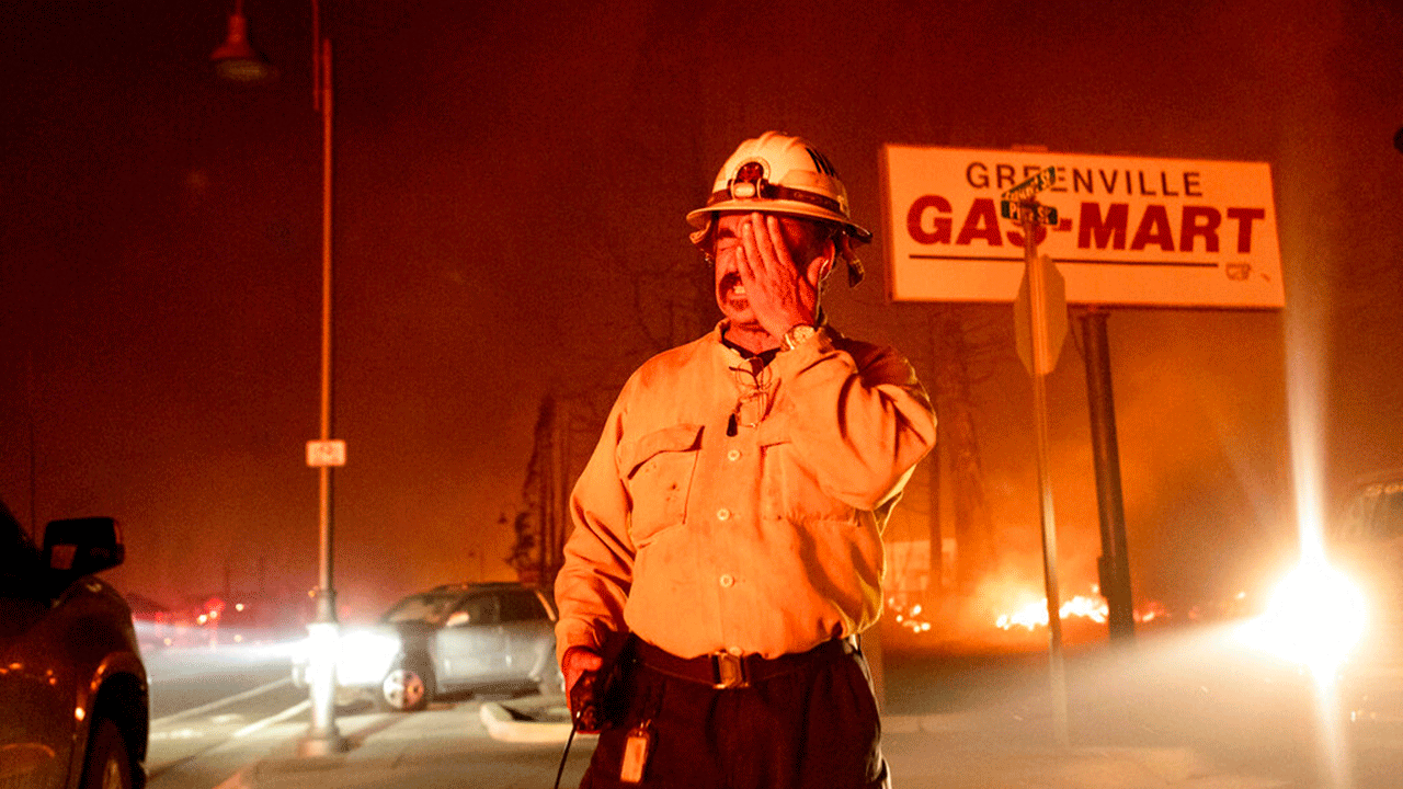 Raging wildfire destroys parts of Northern California Gold Rush town
