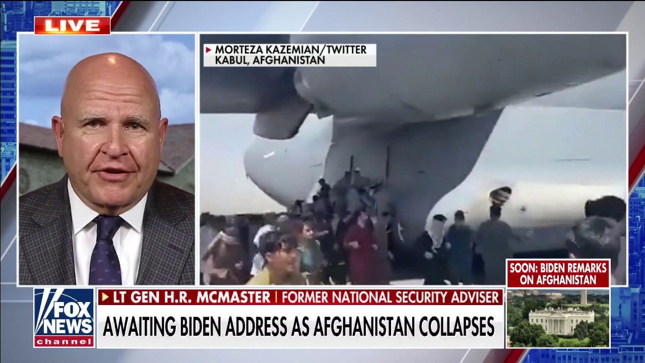 H.R. McMaster says Taliban takeover of Afghanistan a result of ...