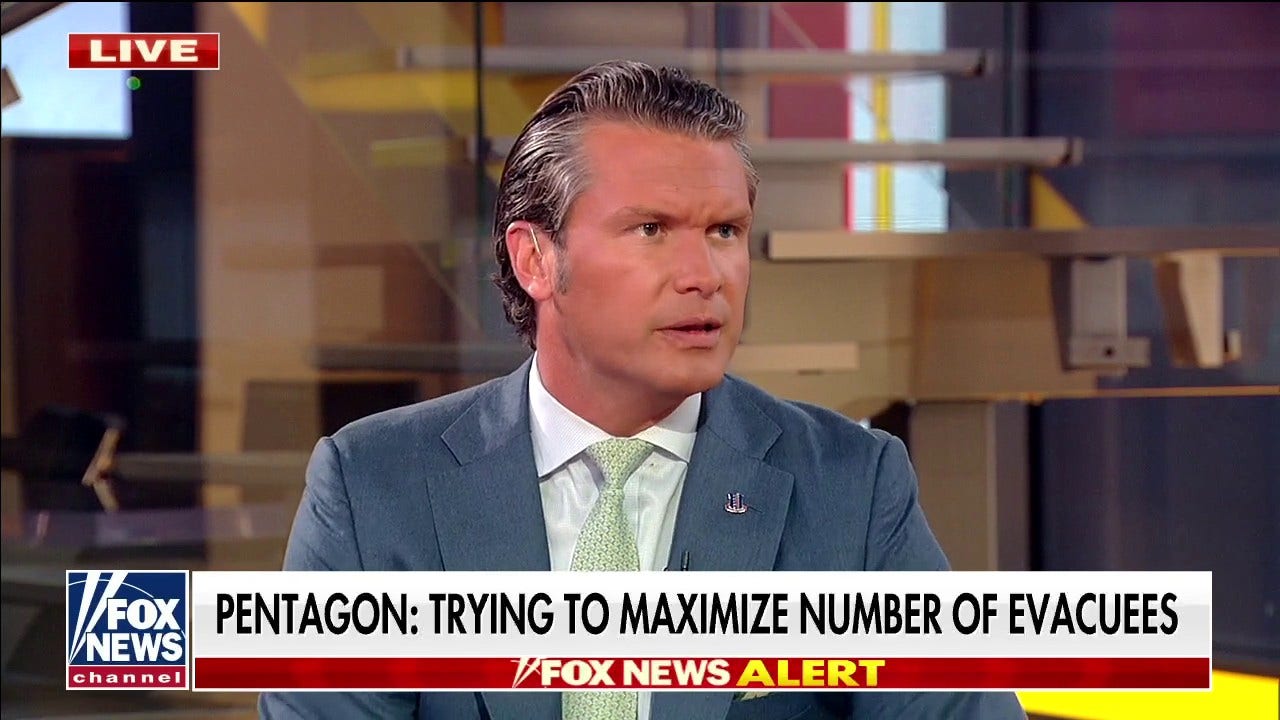 Hegseth: Americans not being allowed to leave Afghanistan 'are already hostage' to the Taliban