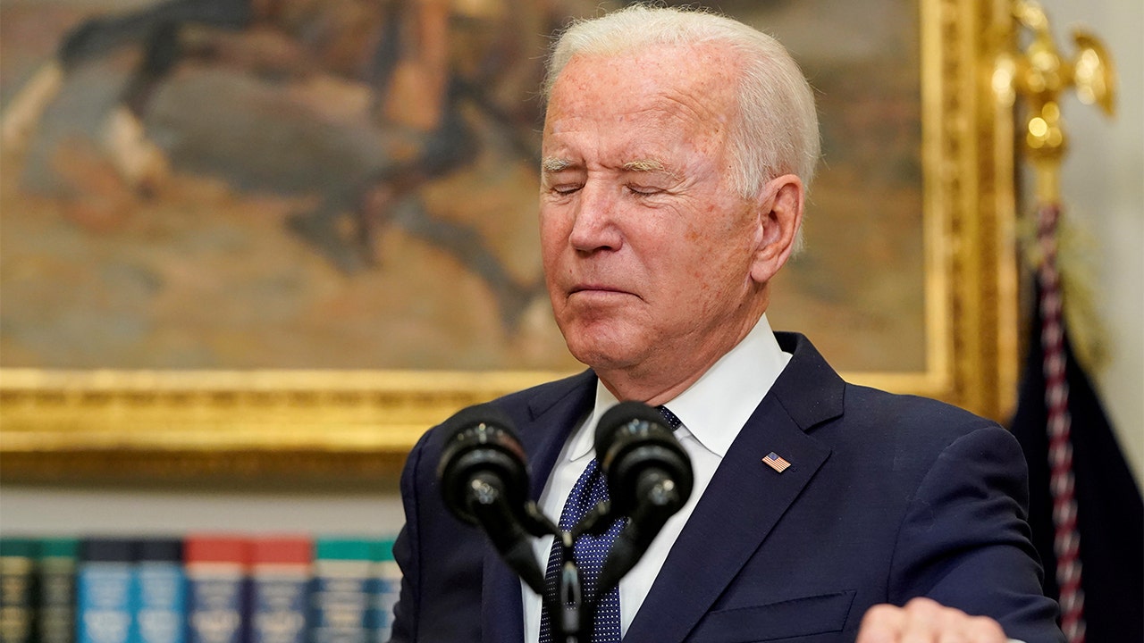 With Biden poll numbers plunging, Democrats worry Afghan exit may impact next year's elections