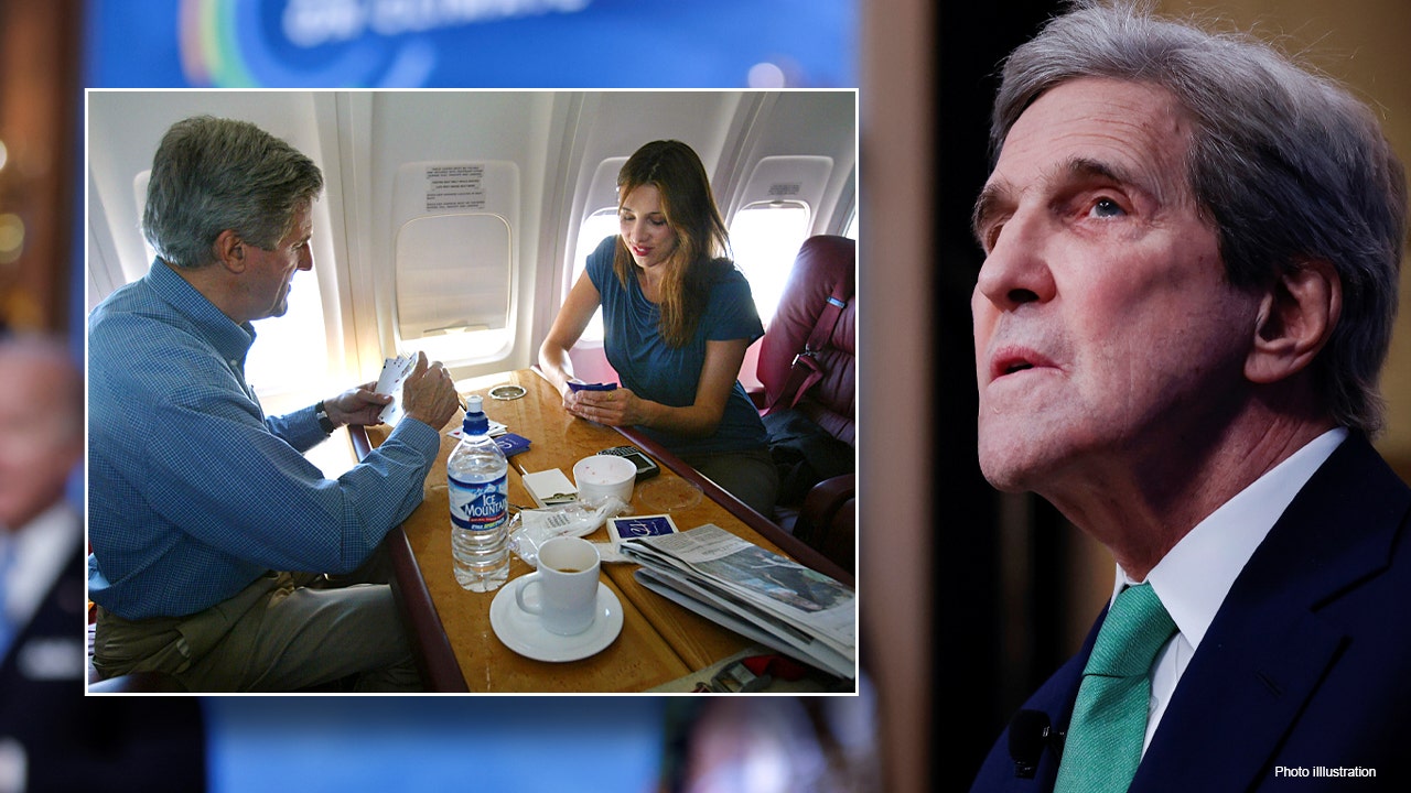 John Kerry family jet already emitted estimated 30 times more carbon in 2021 than average vehicle does in year Fox News picture