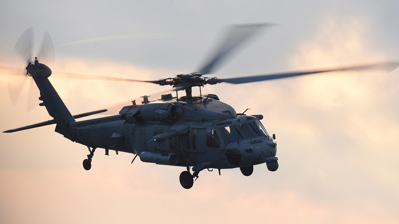 US Navy helicopter, human remains recovered off California