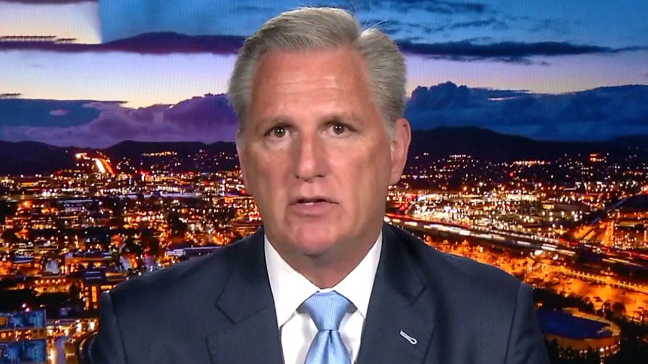 McCarthy says Biden is leaving US hostages for the Taliban: 'He turned his back on our own citizens'