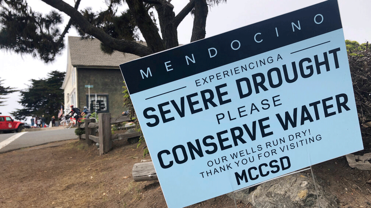 Drought-stricken California town to tourists: ‘Please conserve’