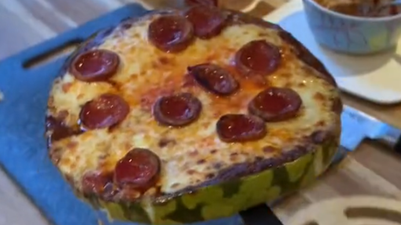 Domino's tests viral watermelon pizza recipe with its own twist, TikTok creator chimes in