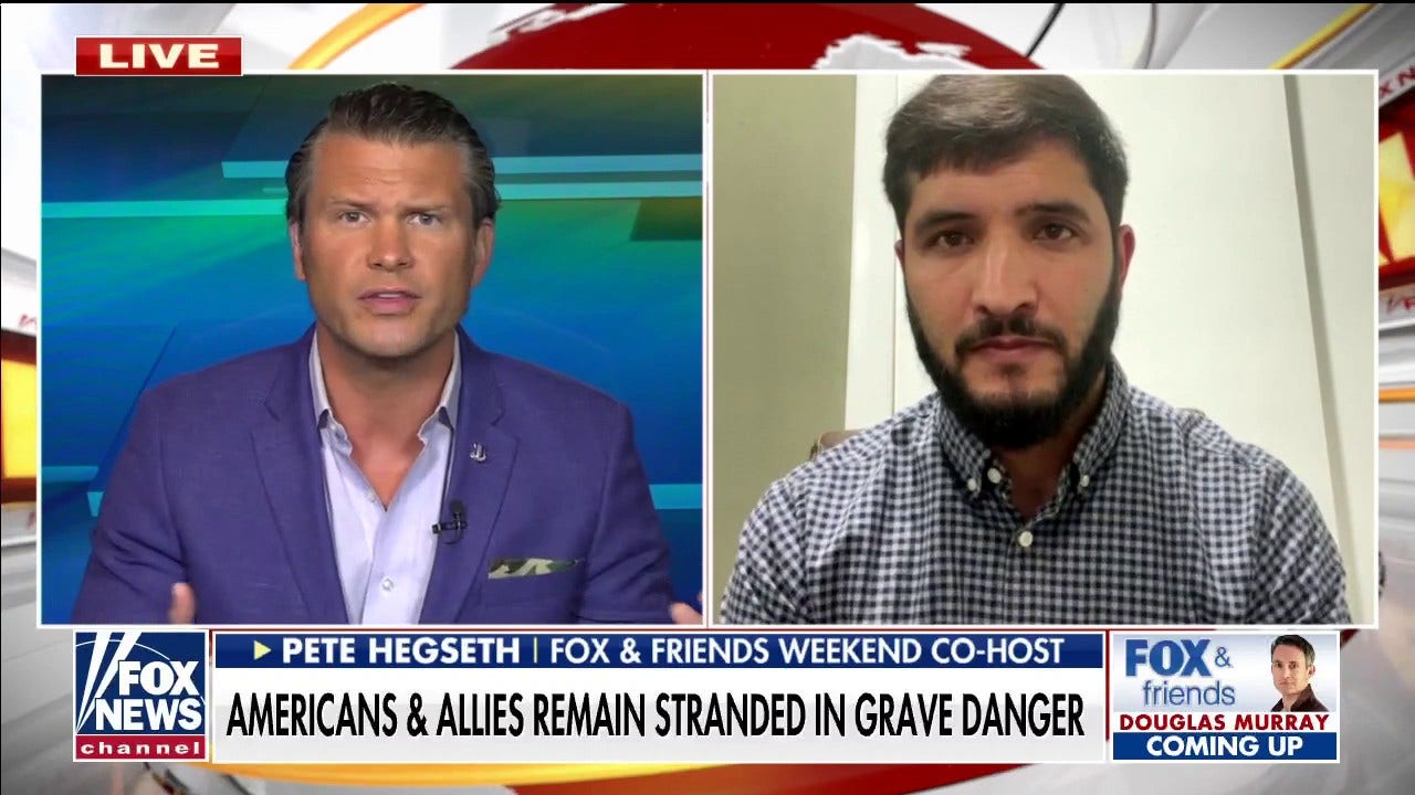 Pete Hegseth helps his former translator's brother get out of Afghanistan, says Biden admin didn't help