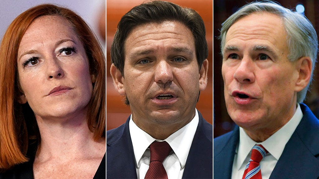Psaki continues beef with DeSantis, GOP governors, says 'get out of the way' of mask mandates