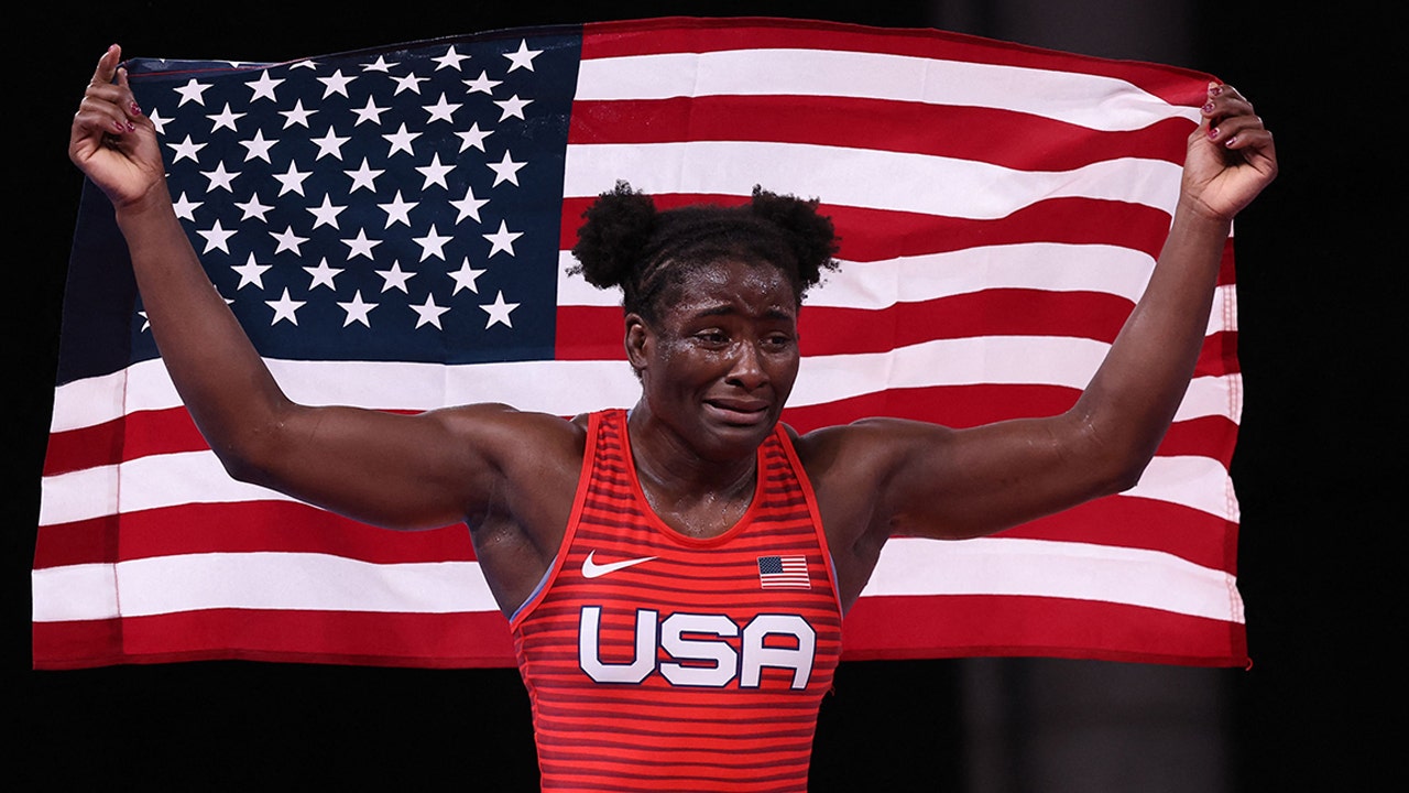 Olympic gold medalist wrestler Tamyra Mensah-Stock: ‘I love representing the US'
