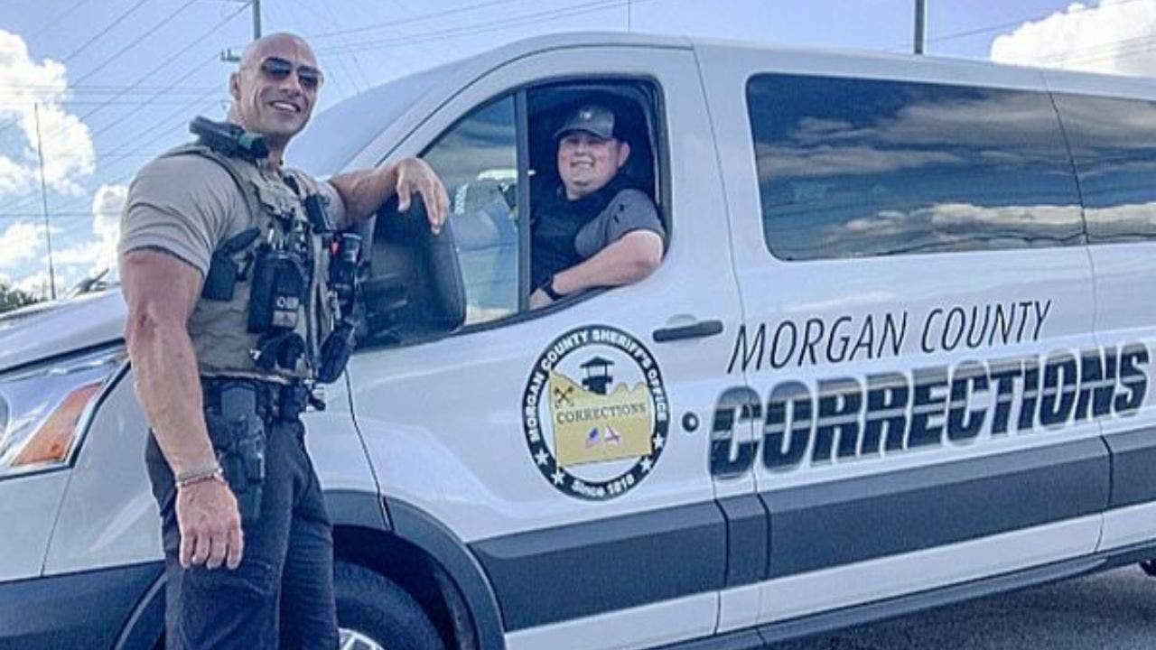 Dwayne 'The Rock' Johnson lookalike officer goes viral, uses fame for good cause