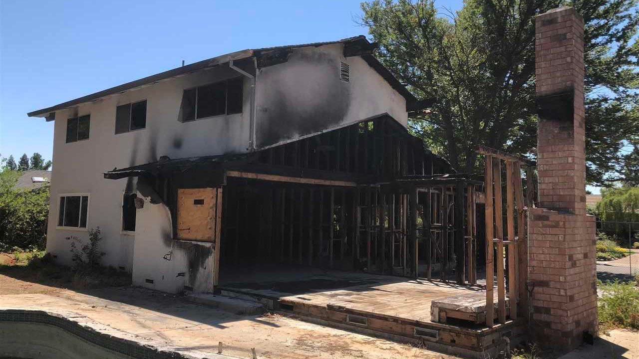 Home burned to studs sells 'significantly over' $850K listing price
