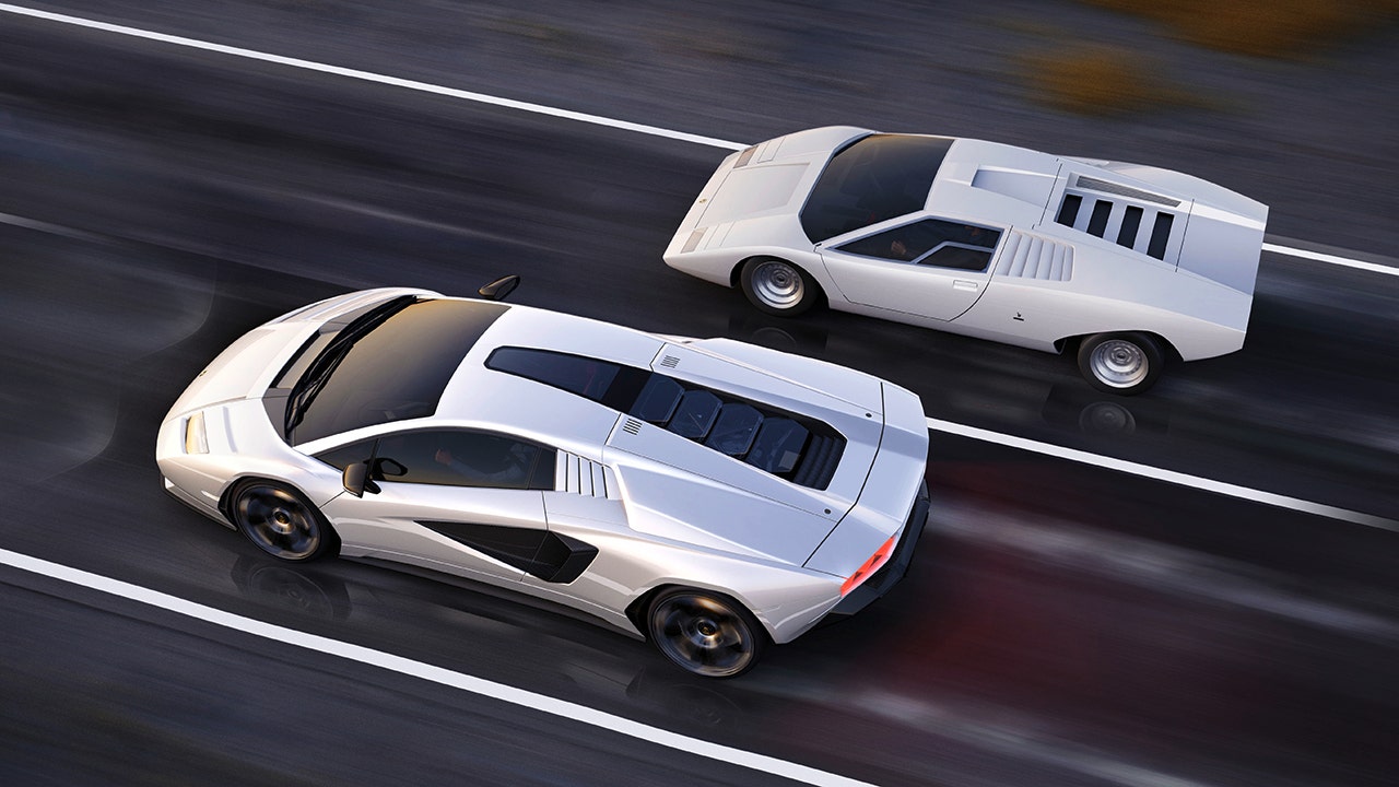 The Lamborghini Countach returns as a supercapacitor-powered hybrid supercar