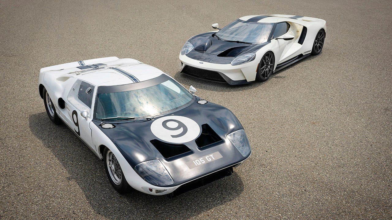 The new $500,000 Ford GT supercar looks very old