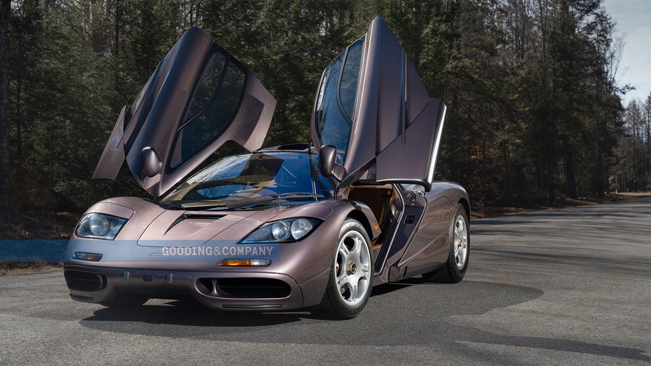 A 1995 McLaren F1 supercar just sold for a record $20 million
