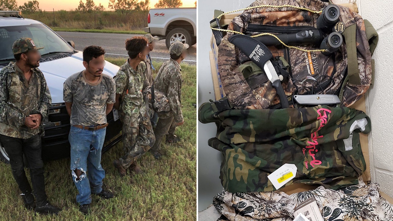 Illegal migrants wearing camo steal knives from Texas ranch house, attempt to evade arrest: Border Patrol