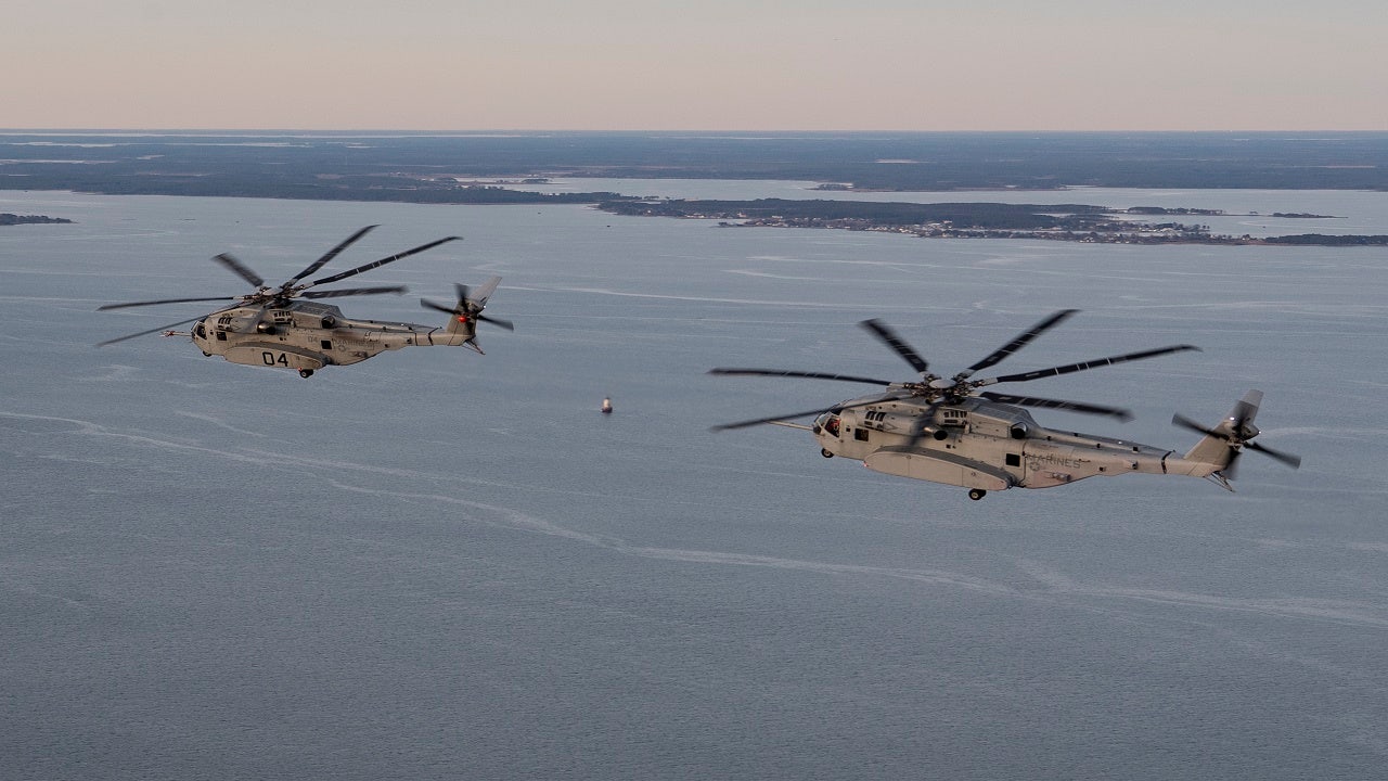 Sikorsky completes first Connecticut-built heavy-lift helicopter for US Marine Corps