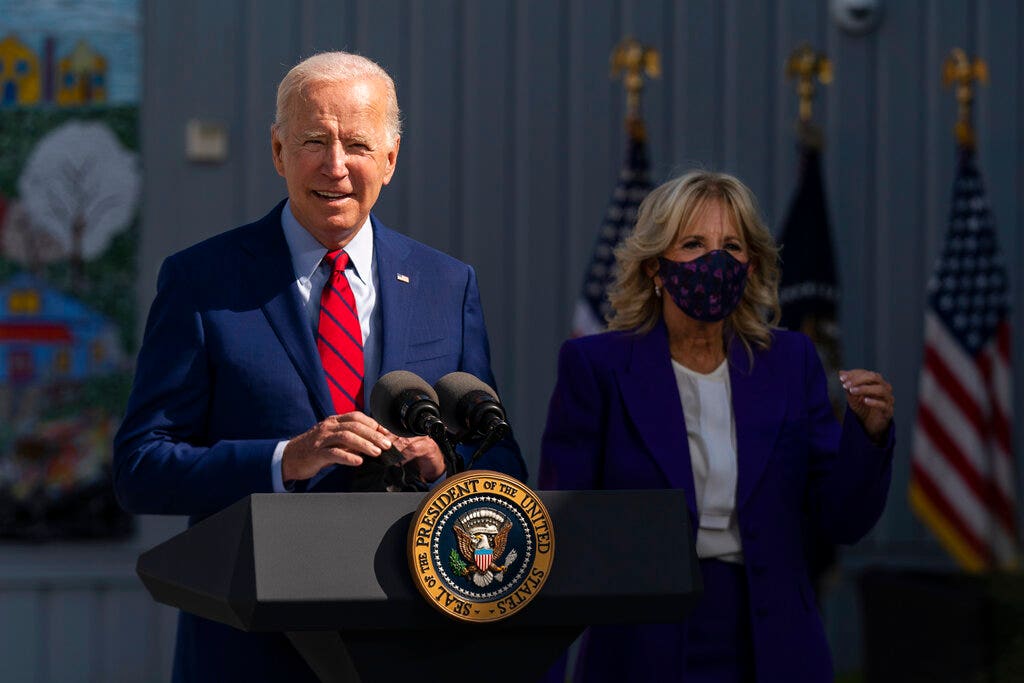 Biden's new aggressive tone previews his 2022 midterms campaign strategy