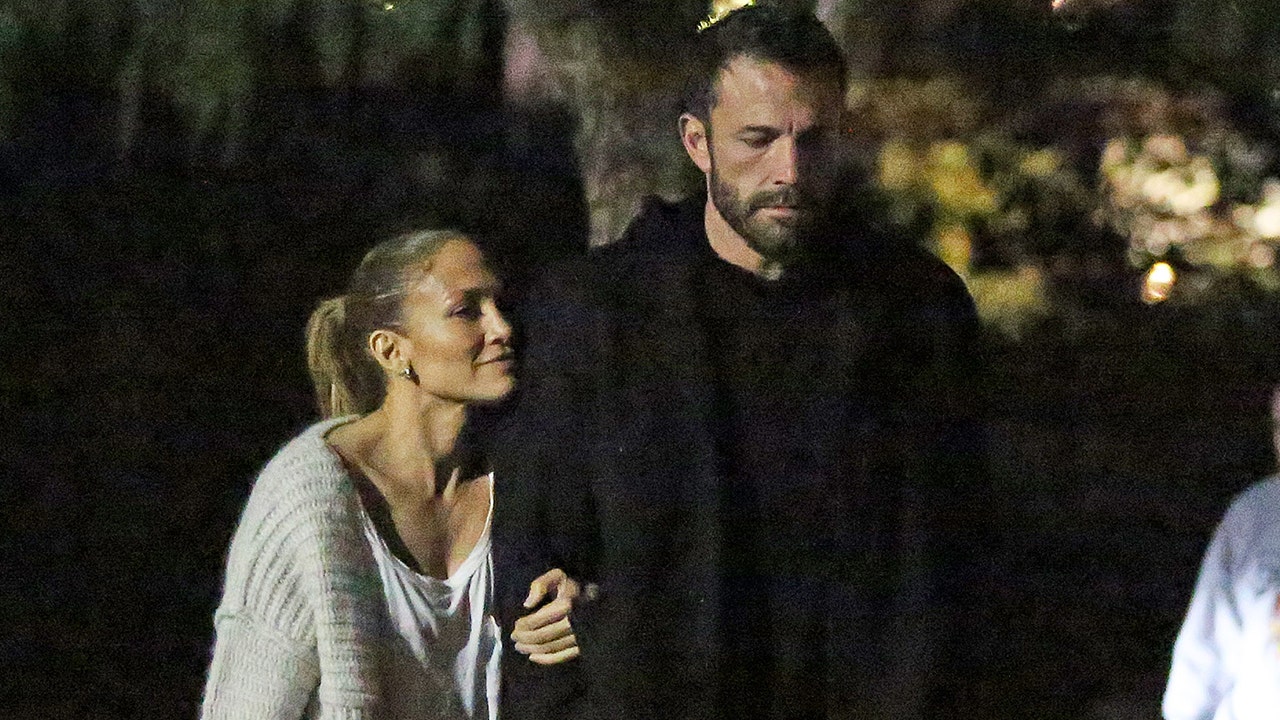 Ben Affleck, Jennifer Lopez share loving moment while on a movie date with their kids