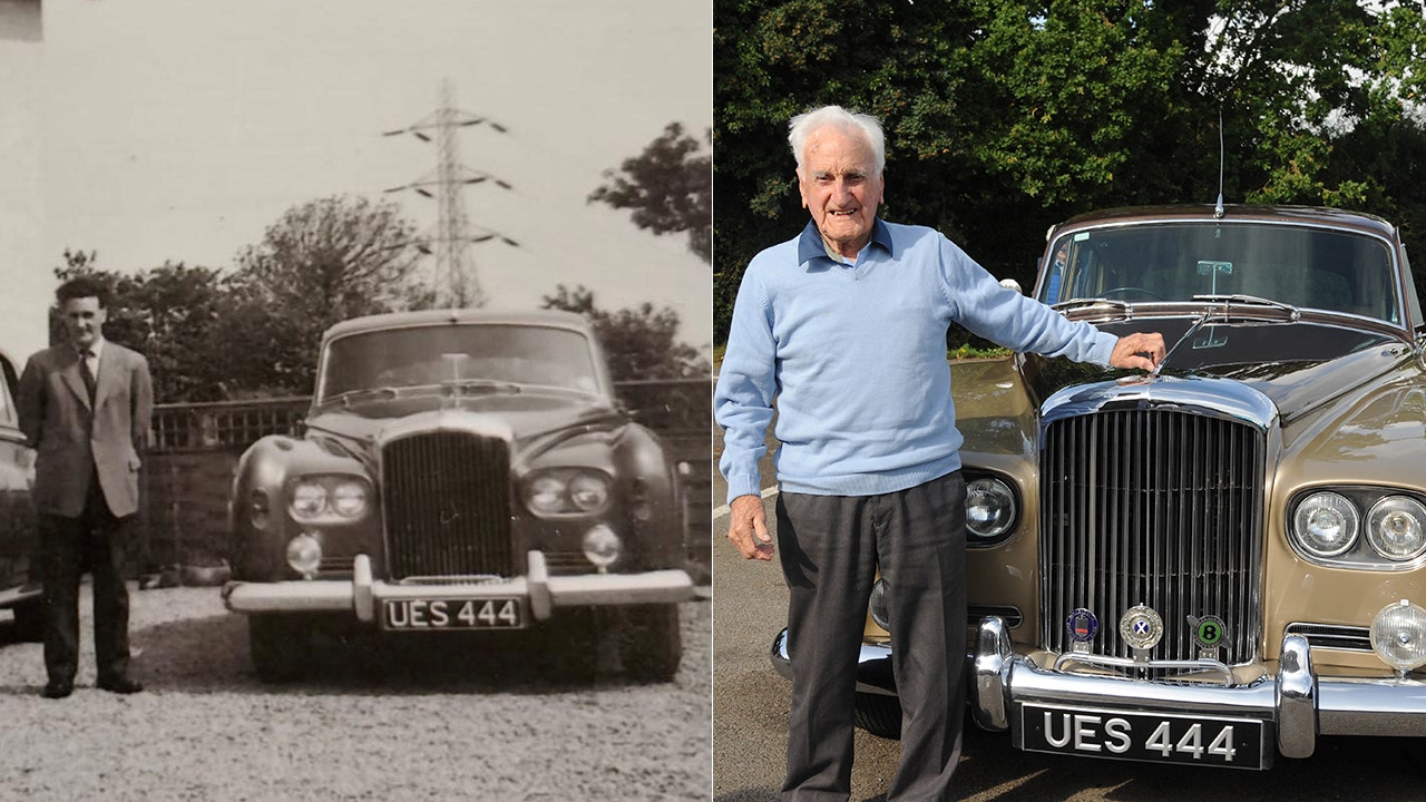 100-year-old gifted car he drove as a chauffeur in 1964