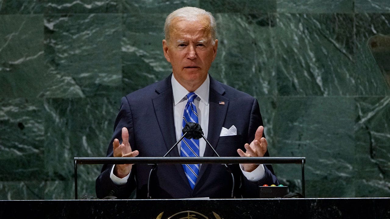 Biden's UN speech, refusal to explicitly critique China proves he's 'the embodiment of weakness', author says