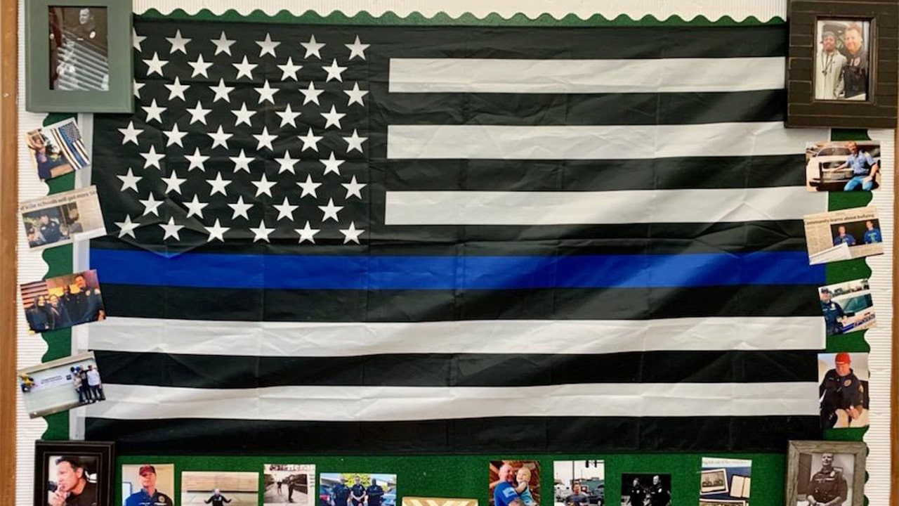 Washington school bans pro-police flag, claims it's 'political,' but permits BLM and LGBT messages