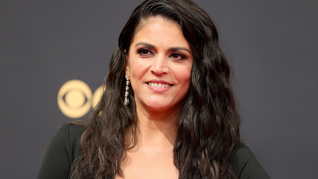 Emmys 2021 nominee Cecily Strong channels Angelina Jolie in leggy dress on red carpet