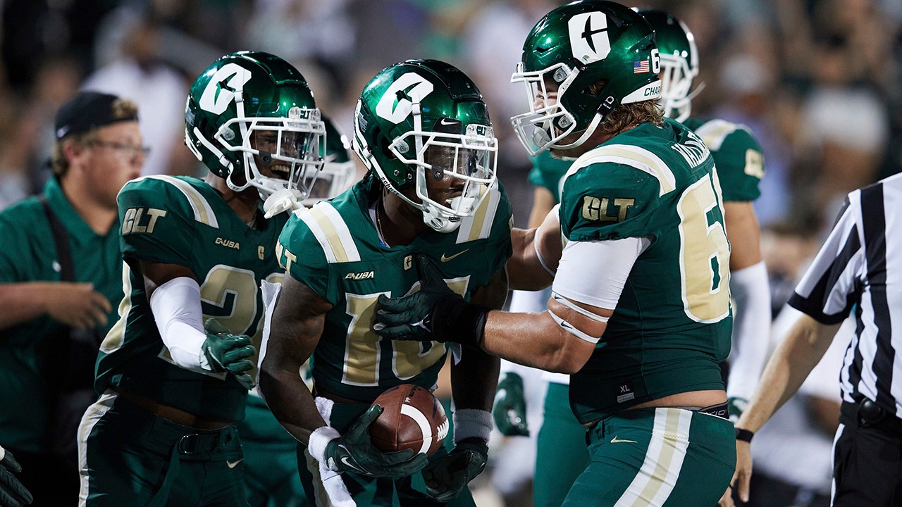 Charlotte 49ers strike gold with their first-ever football uniforms