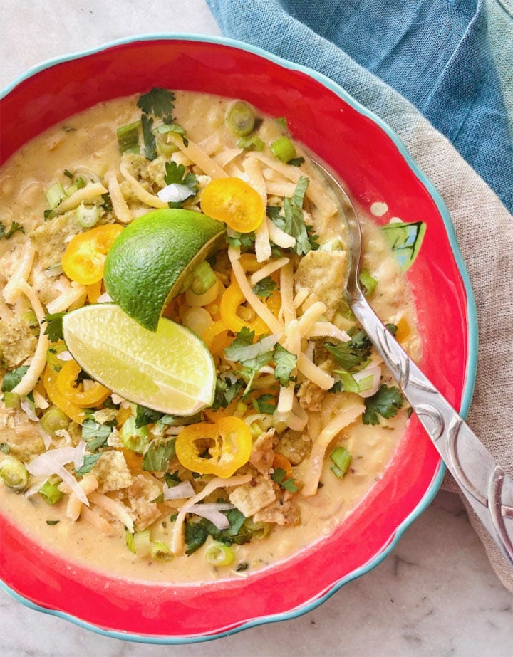 THE White Chicken Chili Recipe (Video) - The Recipe Rebel