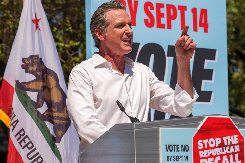 The Trump factor: Newsom spotlights former president in California gubernatorial recall election