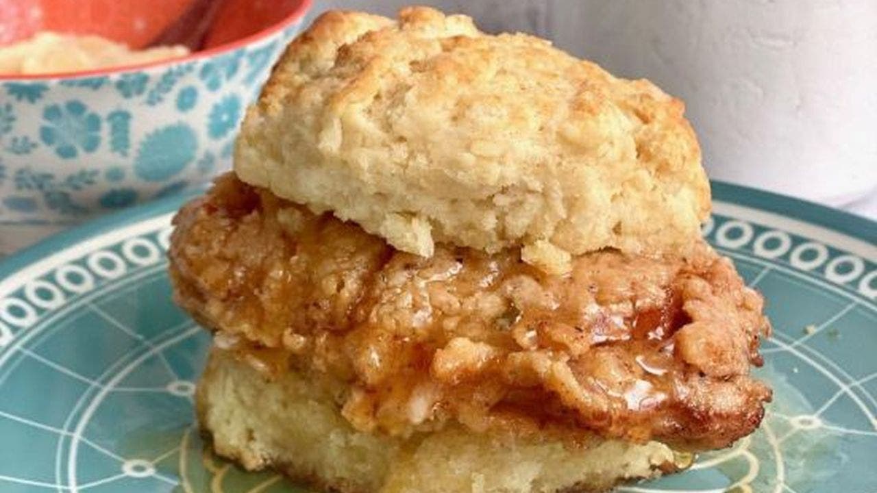 A Real Mouthful: Meet the Honey Butter Chicken Biscuits