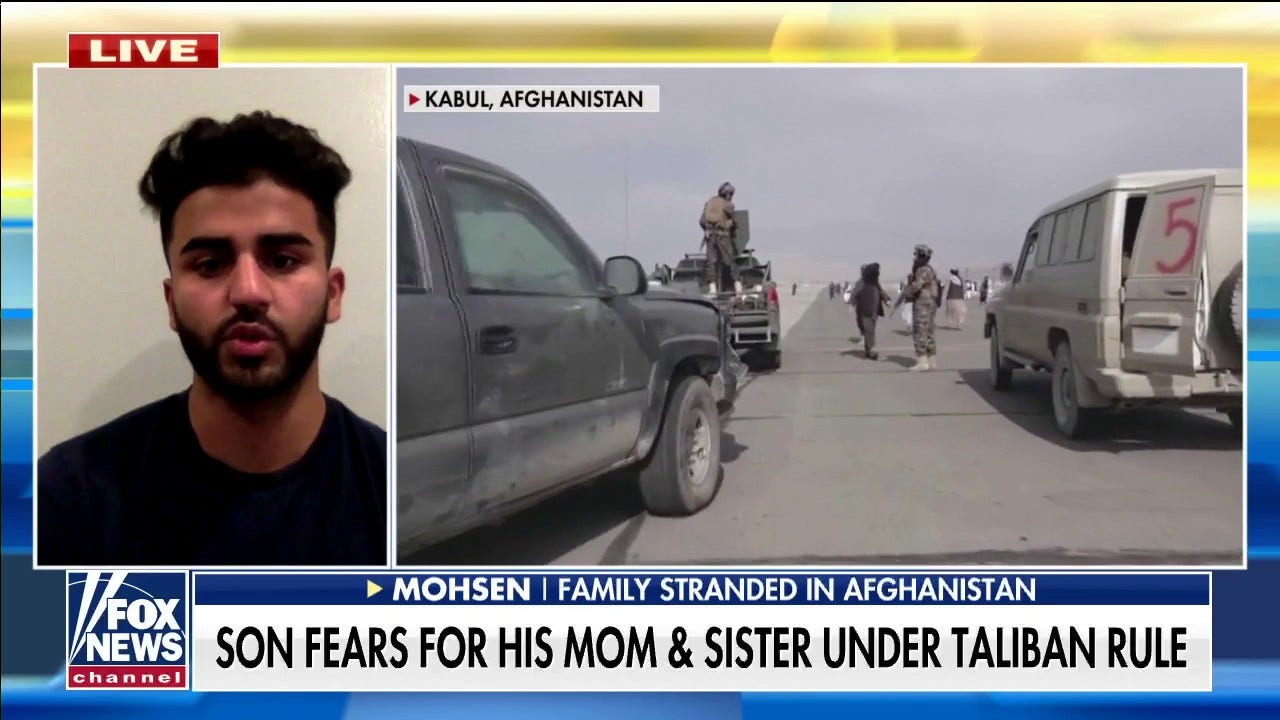 New Jersey man says family stranded in Afghanistan, blocked from airport despite holding US passports
