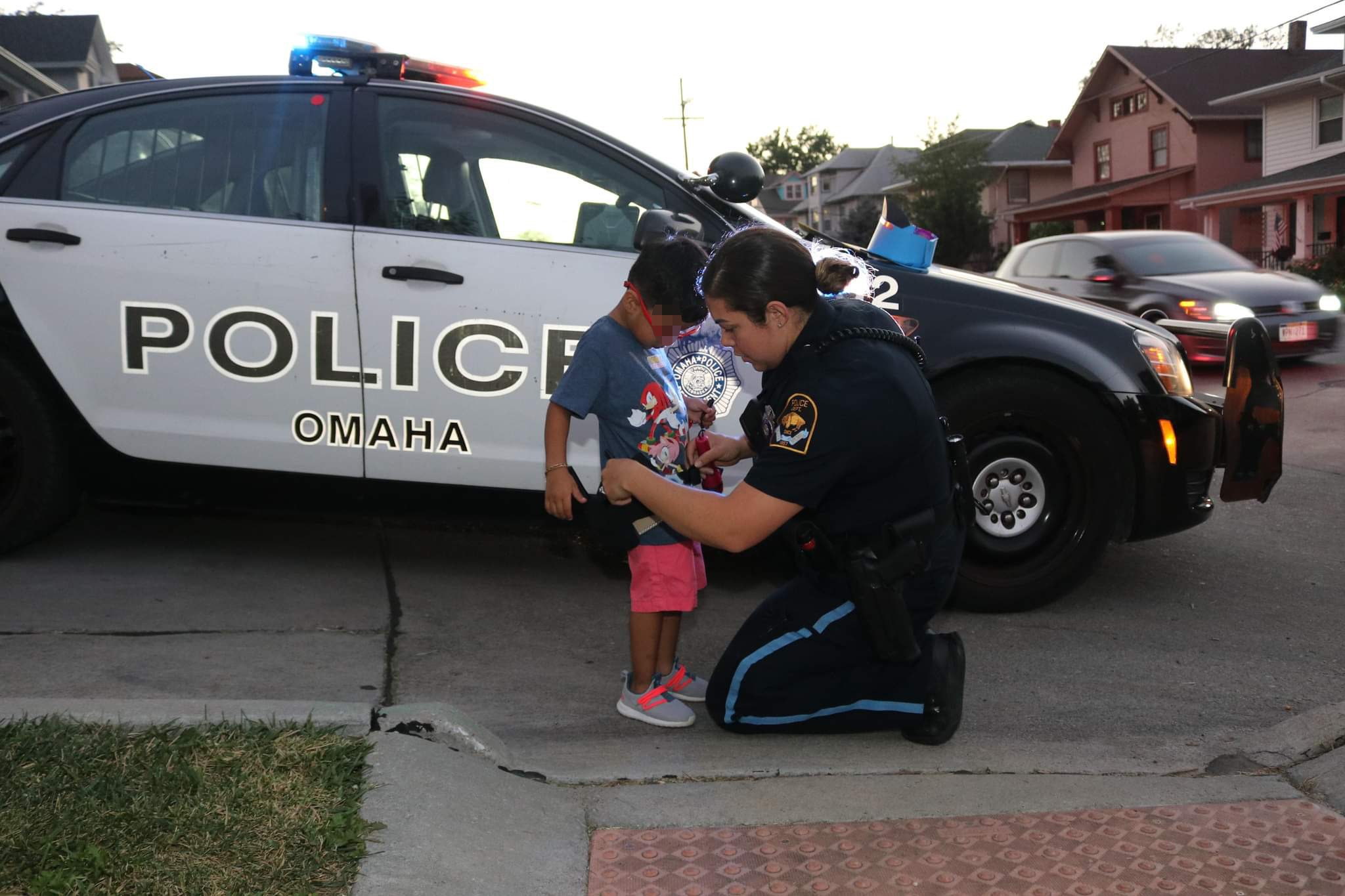 Kids and Cops program helps sick children in Omaha
