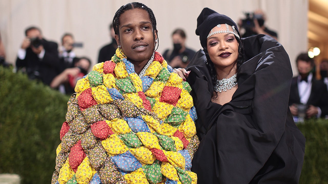 See Rihanna and A$AP Rocky Coordinate in Fur-Trimmed Outfits