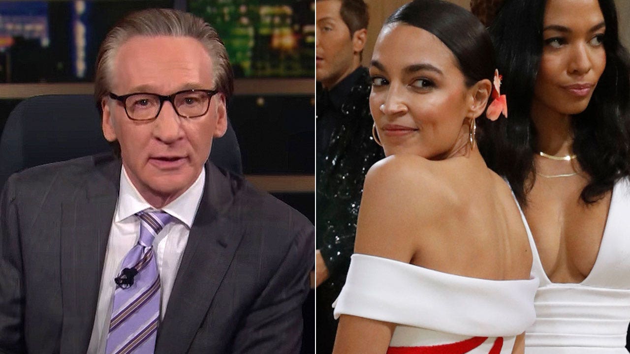 Bill Maher calls out AOC's 'Tax the Rich' dress: 'Let's not lie' and say the rich don't pay taxes