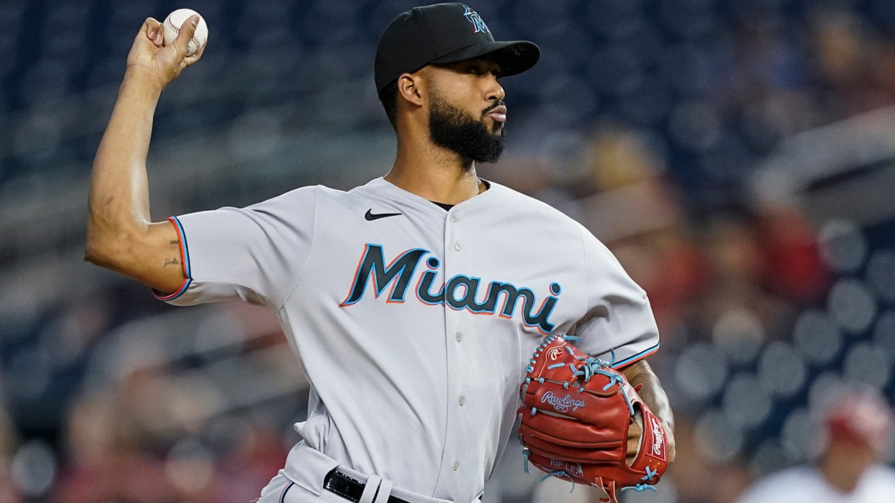 Alcantara takes no-hitter into 7th, Marlins blank Nats 3-0 - WTOP News