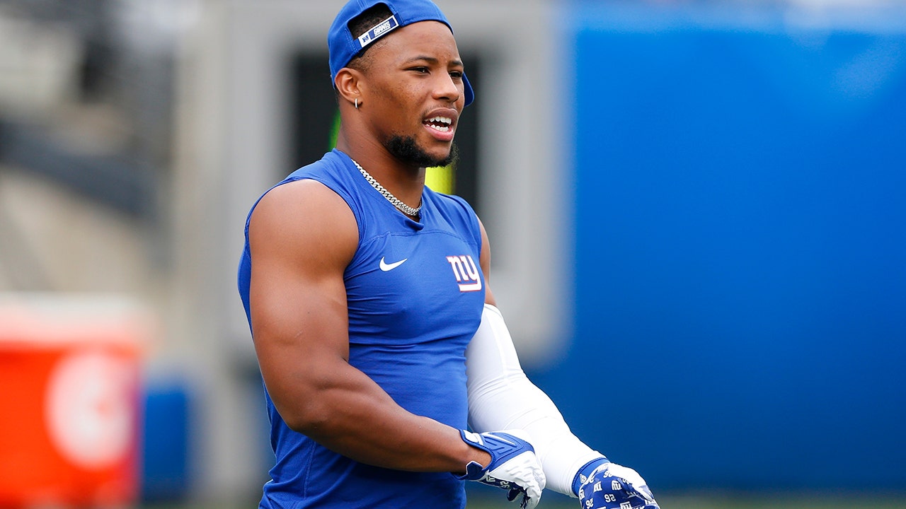 Saquon Barkley 'blessed' to shoulder heavy workload