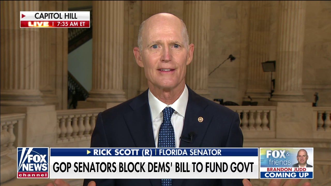 Rick Scott rips Dems' 'disgusting' spending bills: 'They're bankrupting this country'