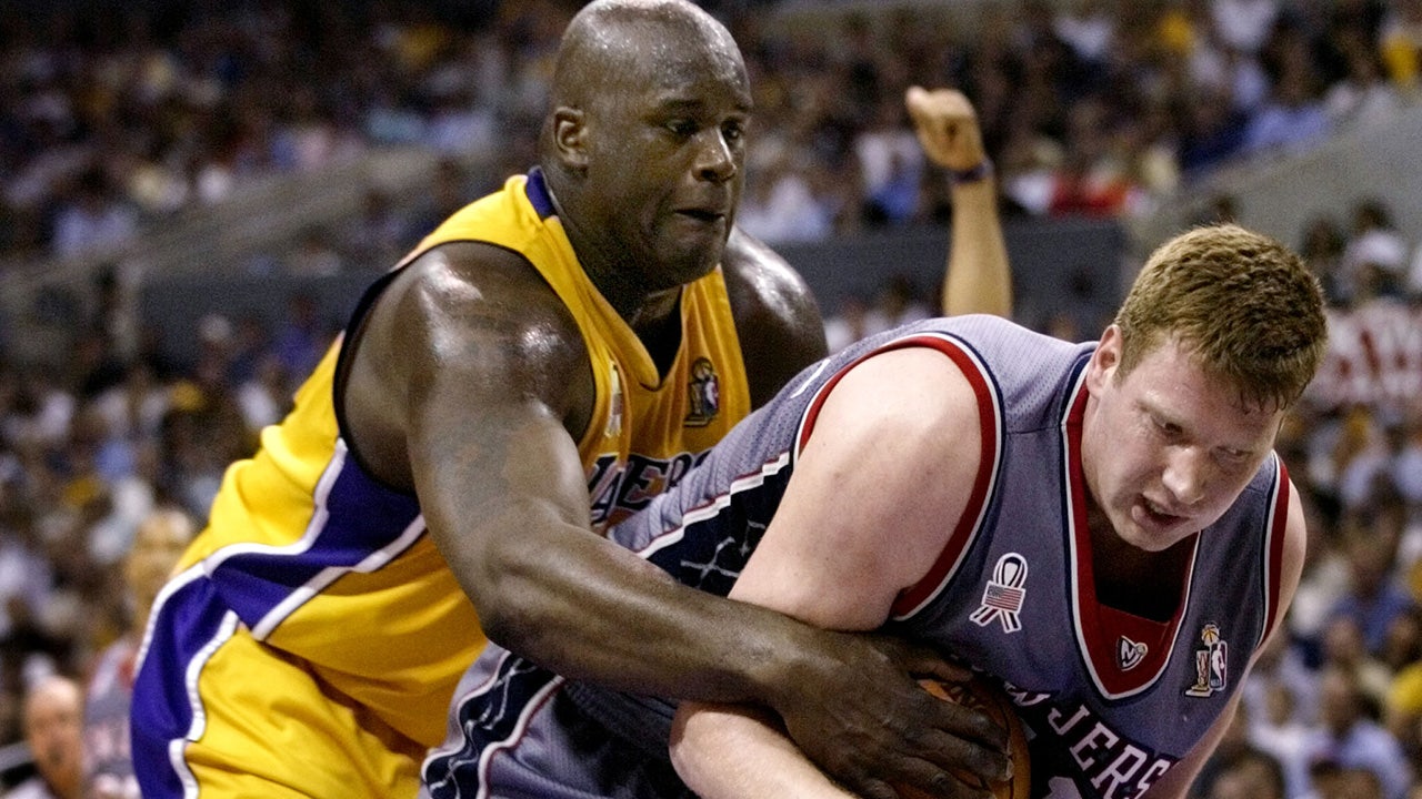 Shaquille O'Neal blasts Nets for 2002 NBA Finals performance