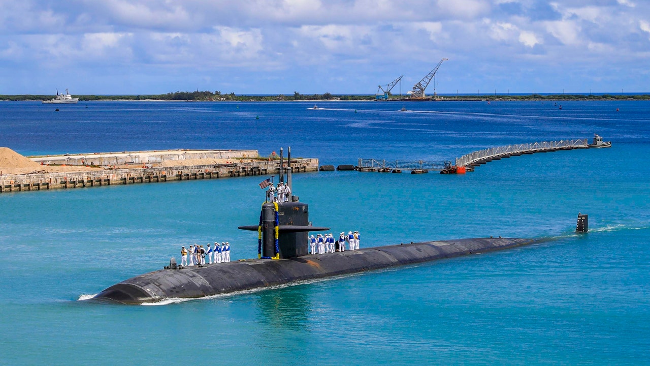 Navy sailors injured after submarine strikes an object at sea