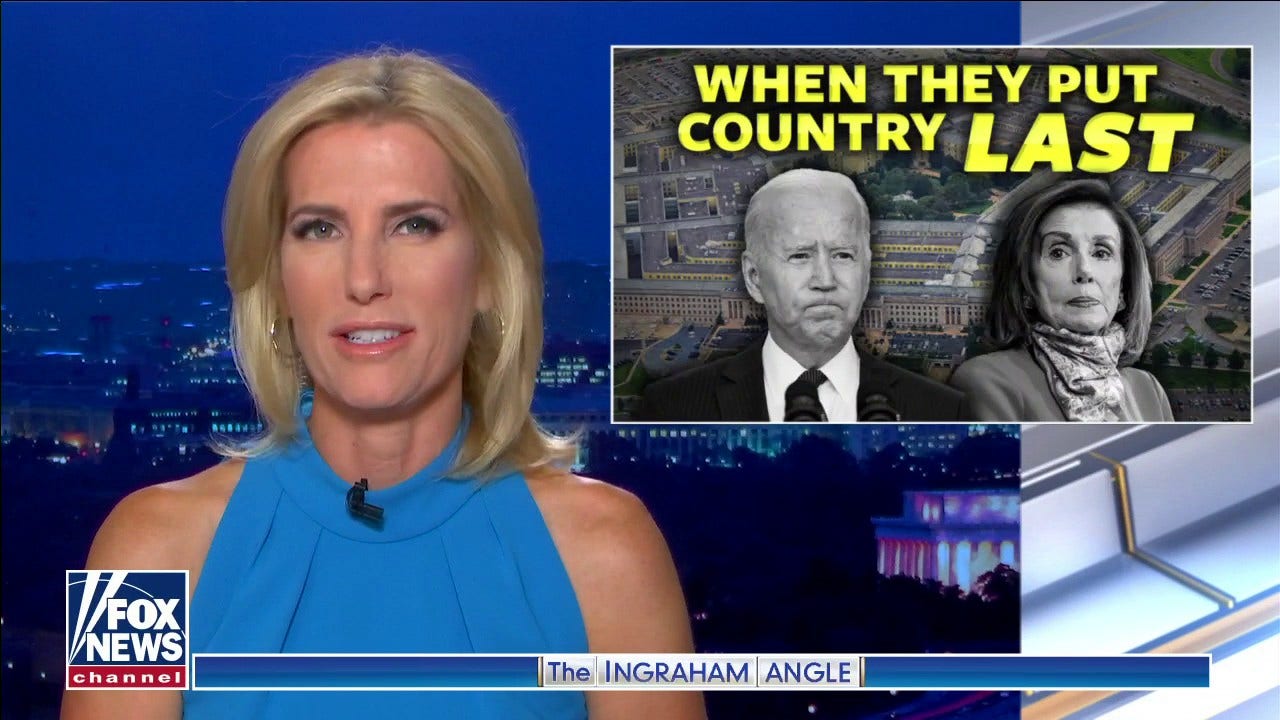 Ingraham: Milley, Democrats will never suffer politically despite putting 'country last'