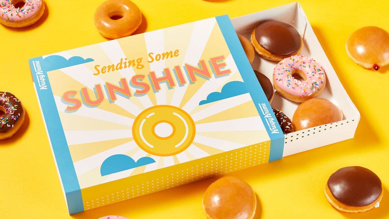 Krispy Kreme will send you a dozen doughnuts for free this World Gratitude Day