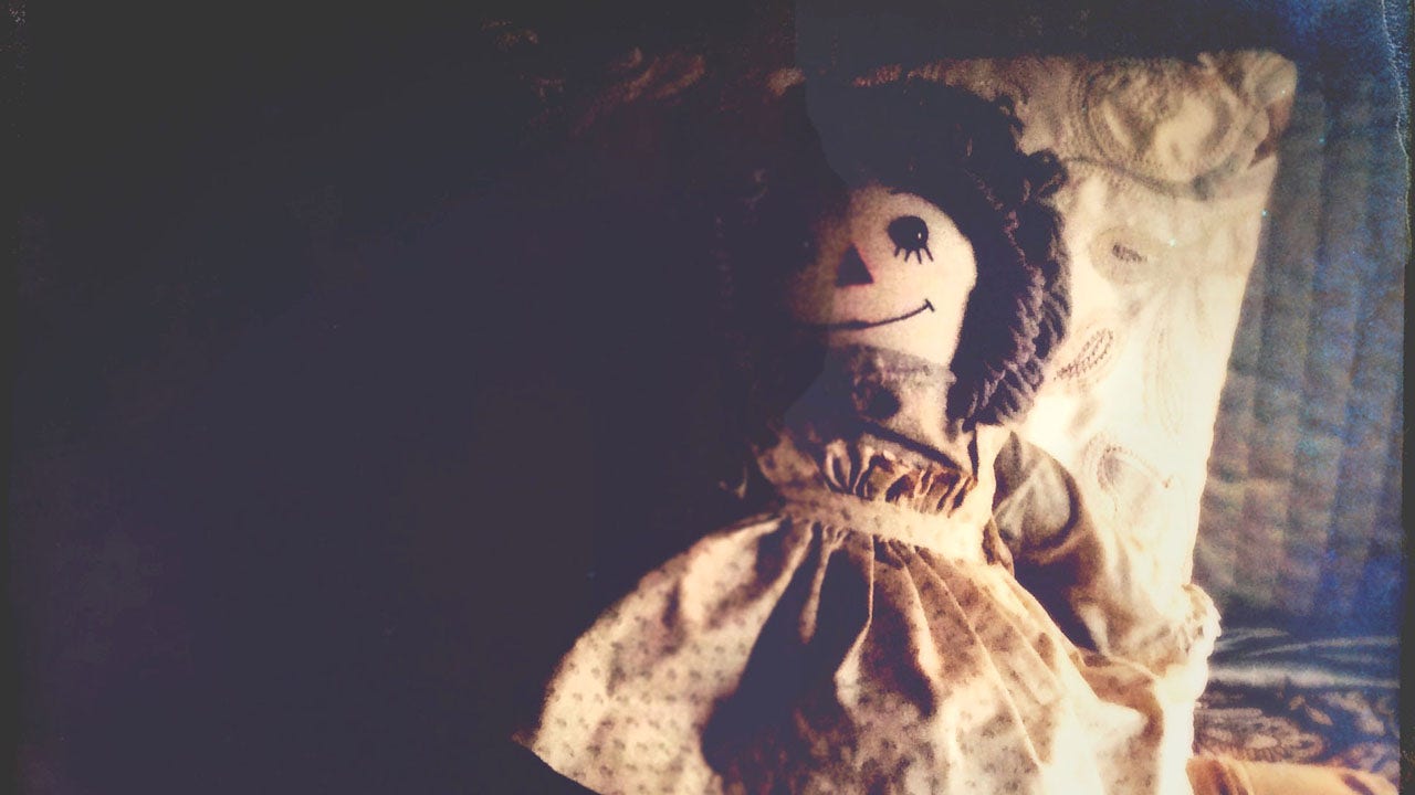 Homeowner finds doll with creepy note hidden behind walls: 'I hope you have knives'