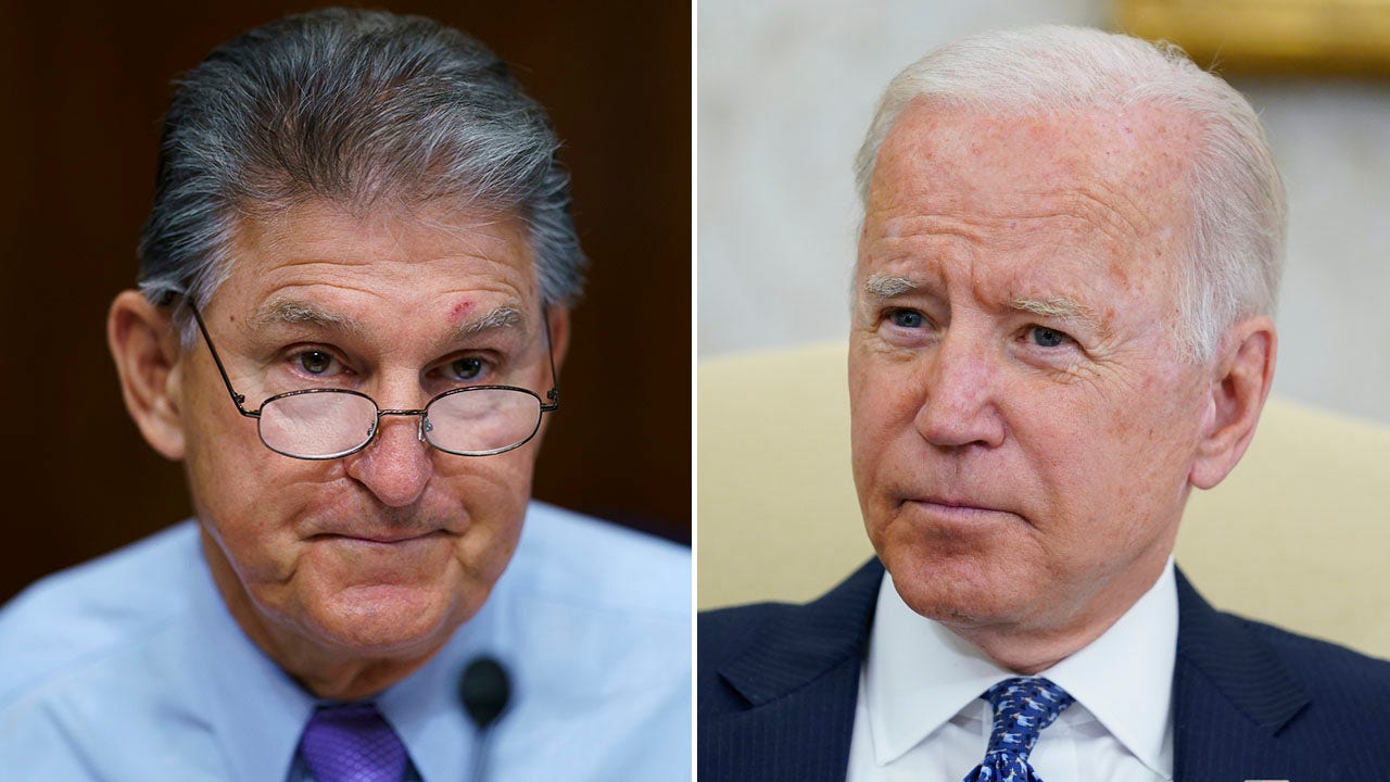 Biden declines to say whether Manchin broke his commitment