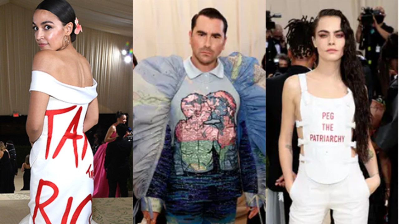 All of the political fashion statements at Met Gala