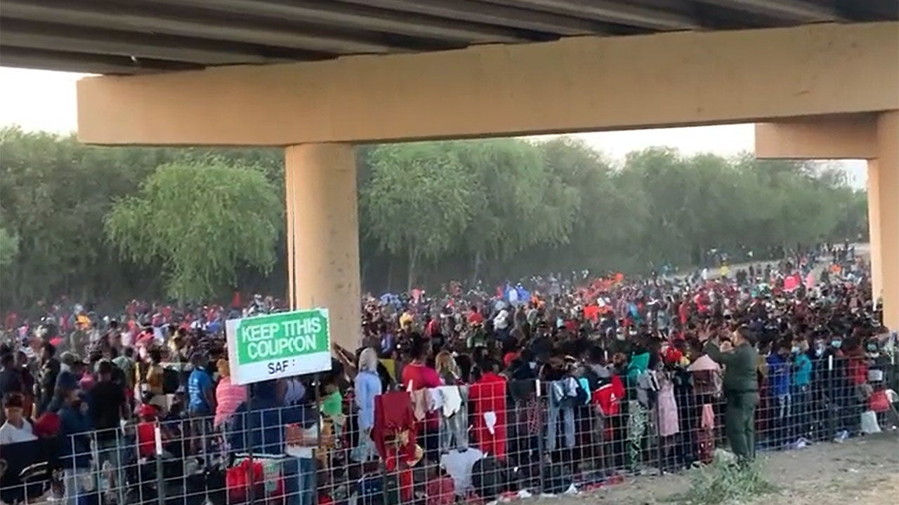 Texas Rep. Gonzalez calls squalid migrant camp under Del Rio bridge 'gut-wrenching' as numbers soar