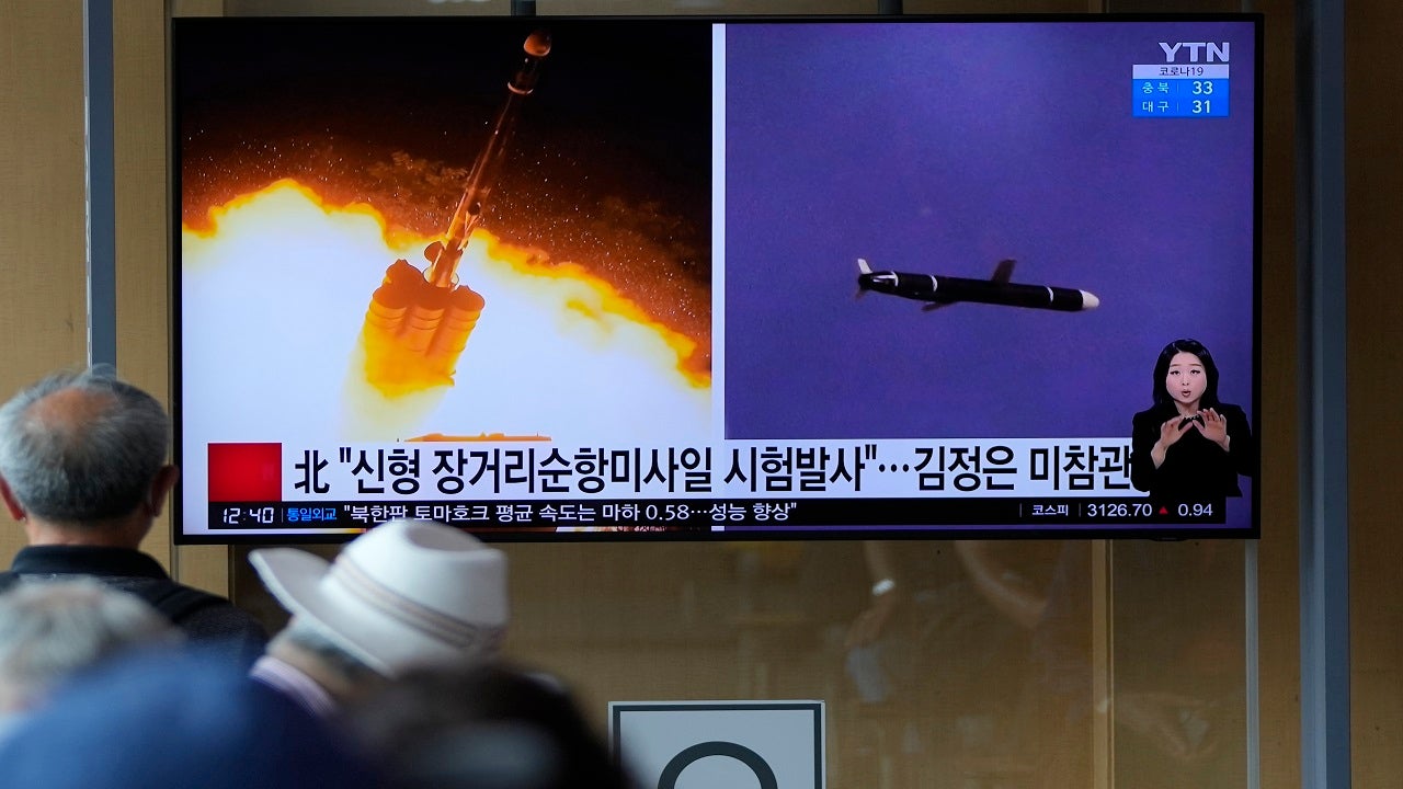 North Korea Fires 2 Ballistic Missiles Japans Suga Rips Test As