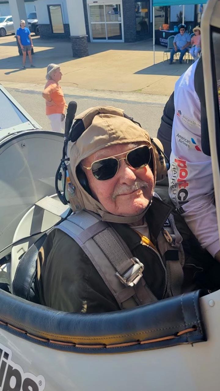 WWII vet hits the skies for his 100th birthday
